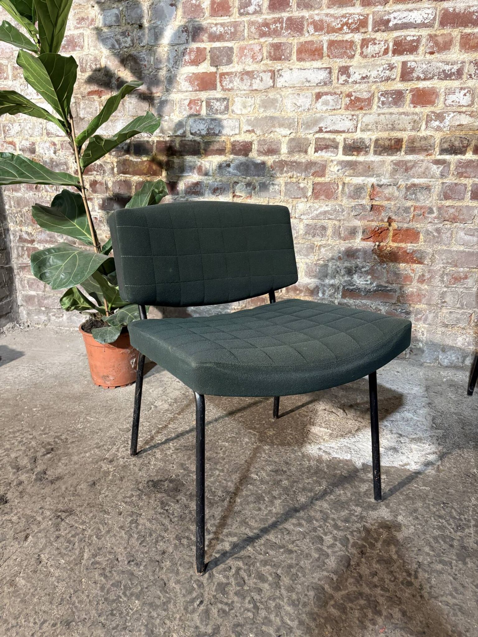 Pair of armchairs designed by Pierre Guariche for Meurop.