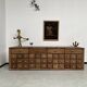 Old trade furniture with oak drawers XL format