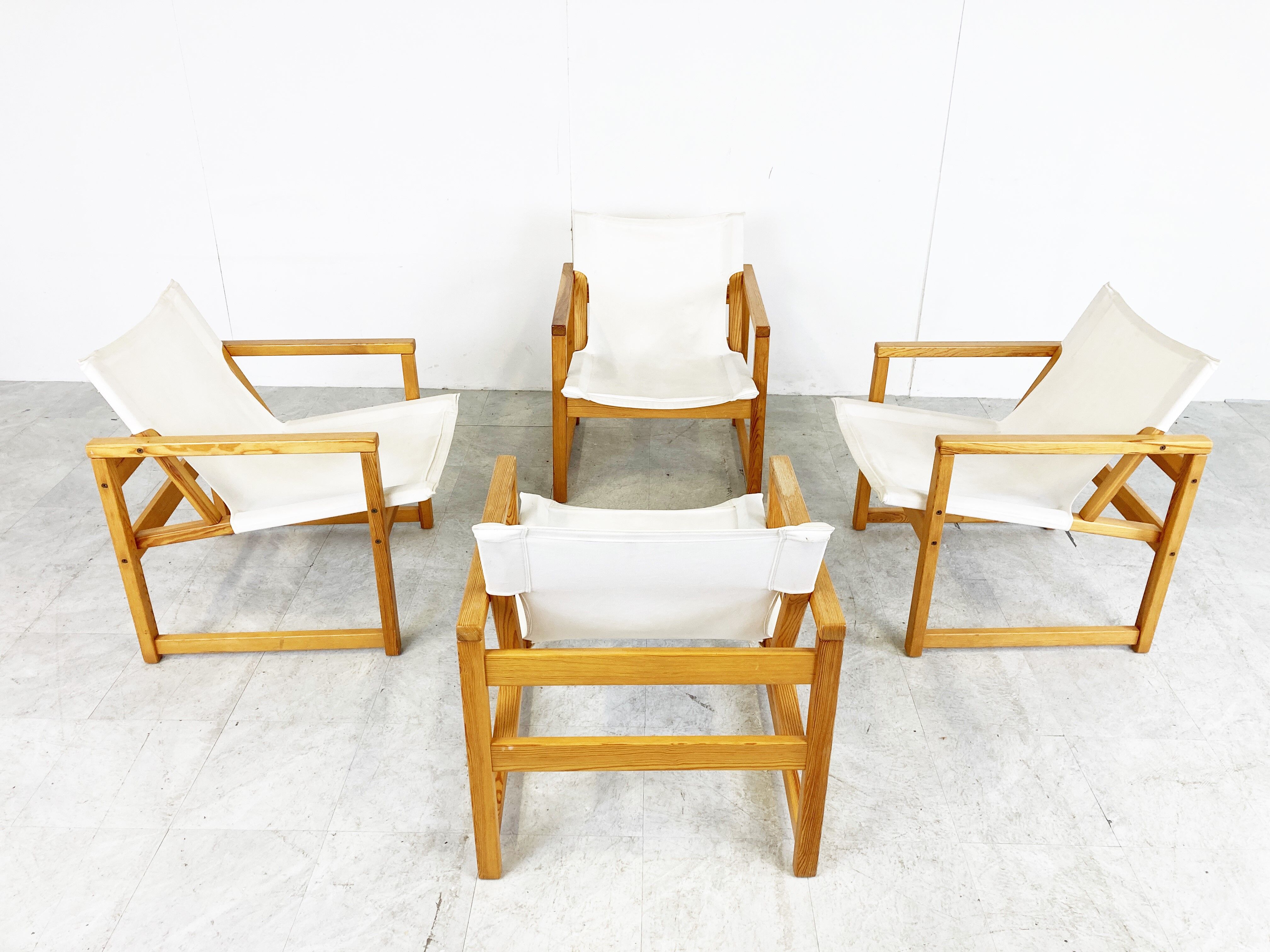 Vintage safara chairs by Tord Bjorlund for Ikea, 1980s