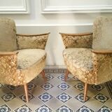 Pair of chairs 50s 60s