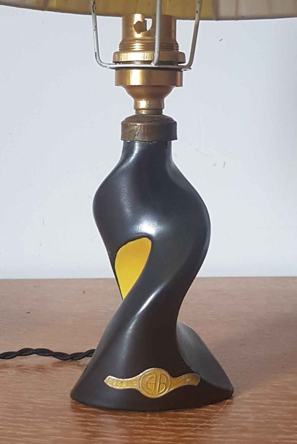 Bordeaux art ceramic lamp