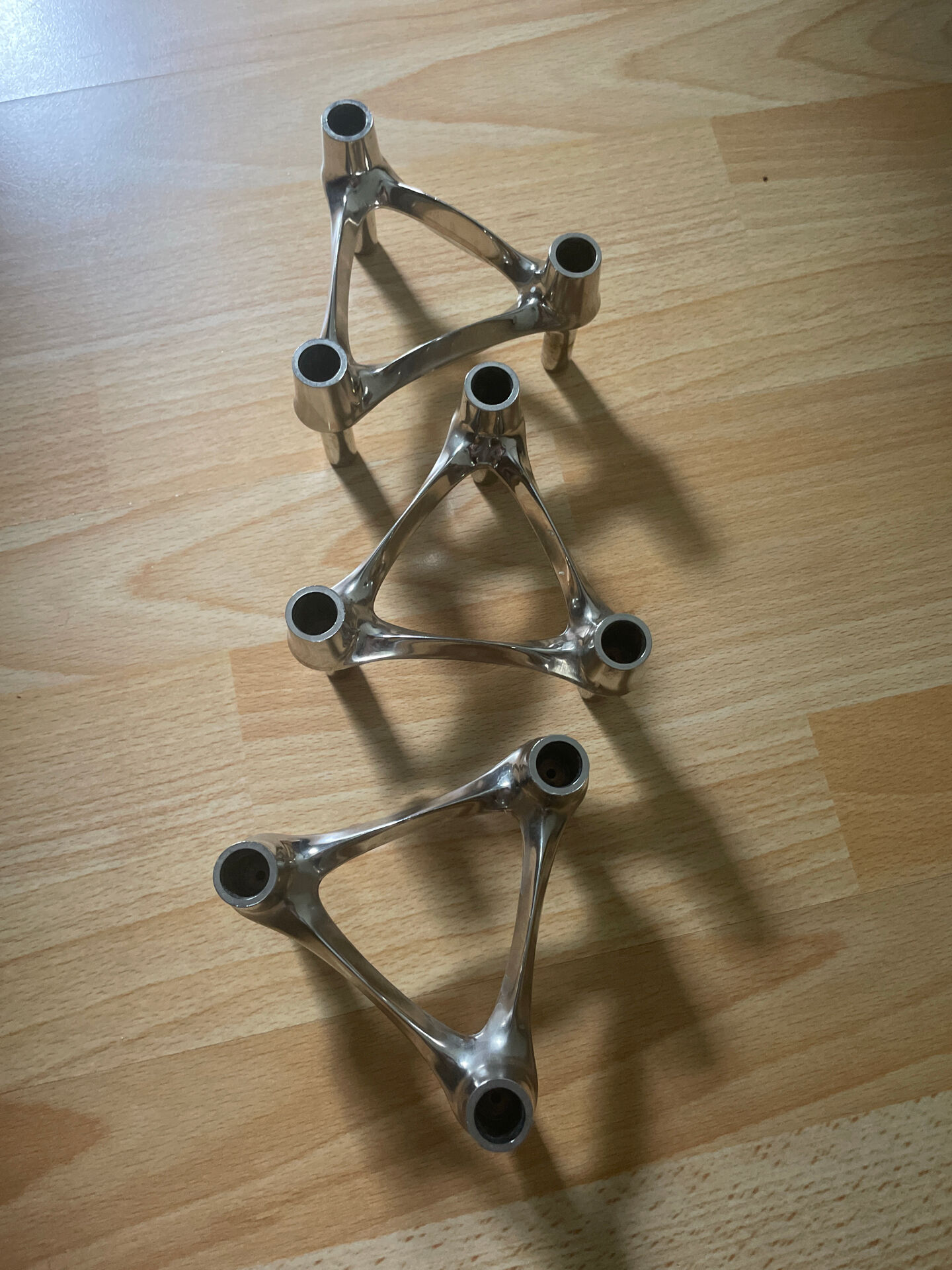 Vintage Nagel Stof candlestick model Bmf