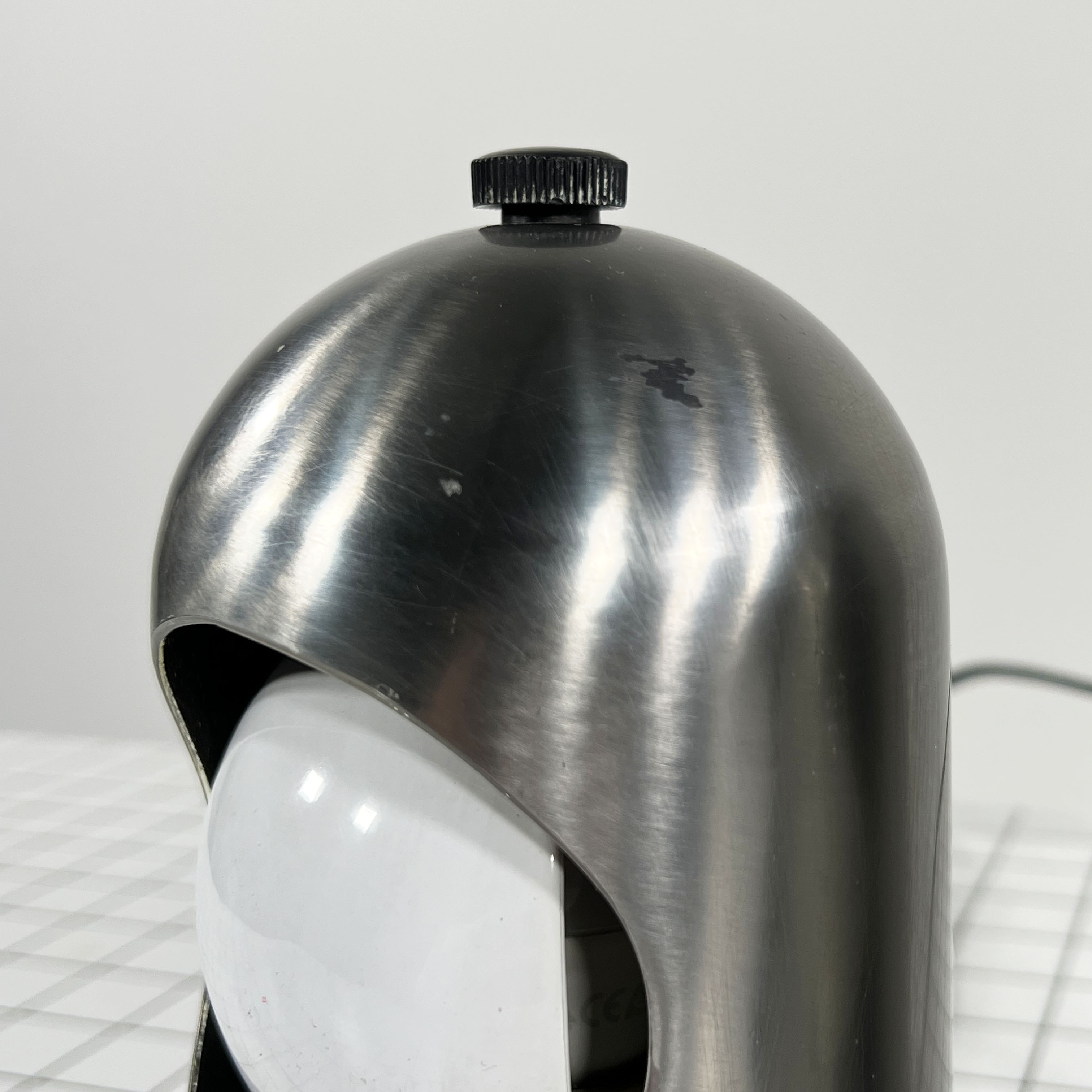 Pair of Selene chrome lamps by ABM, 1960