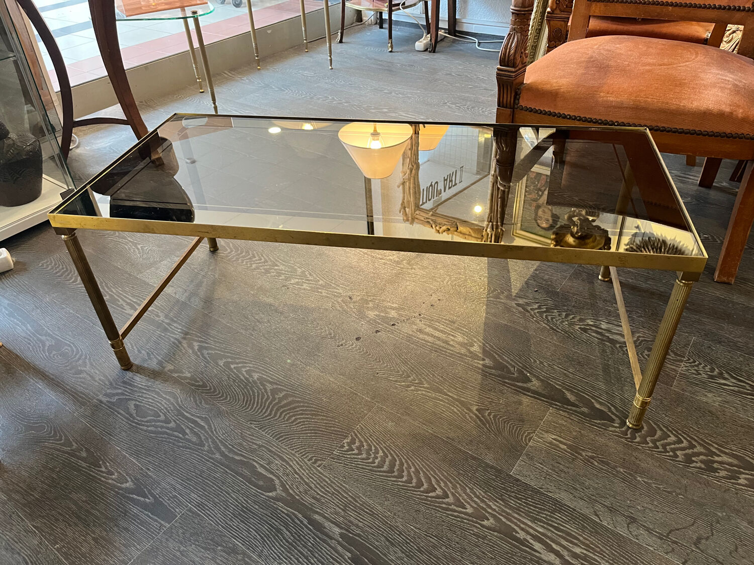 1960s design coffee table, Ramsay style decoration