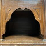 Large art deco cafe cabinet from Belgium, 1920s.