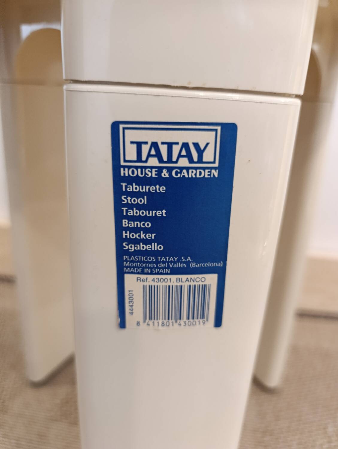 Stool, side table TATAY, 1980-90