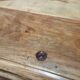 Large solid wood dining table