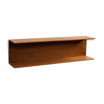 Walter Wirz Regal wall shelf for Wilhelm Renz in teak