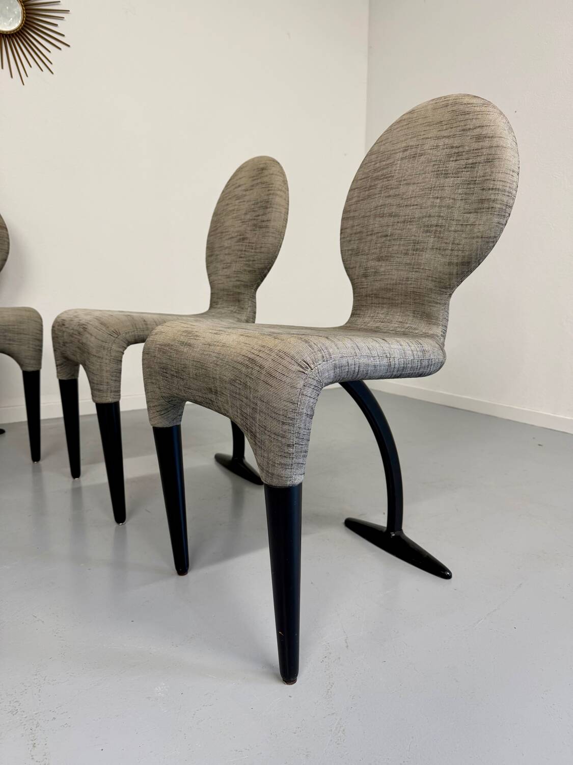 Lot de 6 chaises modèle Fido design Antonio Citterio pour Moroso an 90