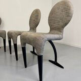 Lot de 6 chaises modèle Fido design Antonio Citterio pour Moroso an 90