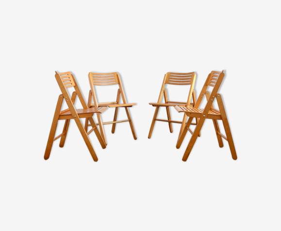 Suite Of 4 Scandinavian Folding Chairs 1970s Selency Suite Of 4 Scandinavian Folding Chairs, Eric’s Outdoor Furniture