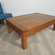 Table basse en chêne années 50