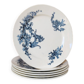 6 flat plates Terre de Fer BFK model Regent