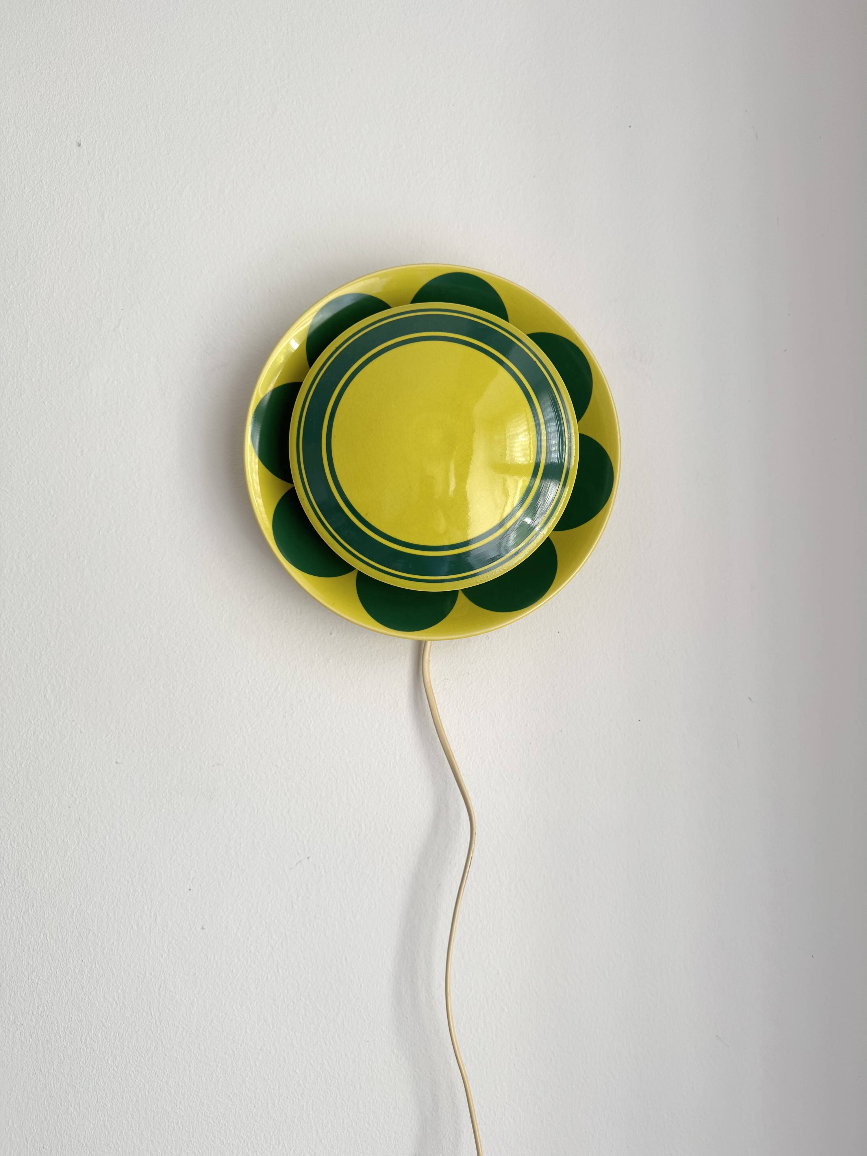 Wall sconce  ceramic, olle alberius, swedish, rörstrand, 1960s