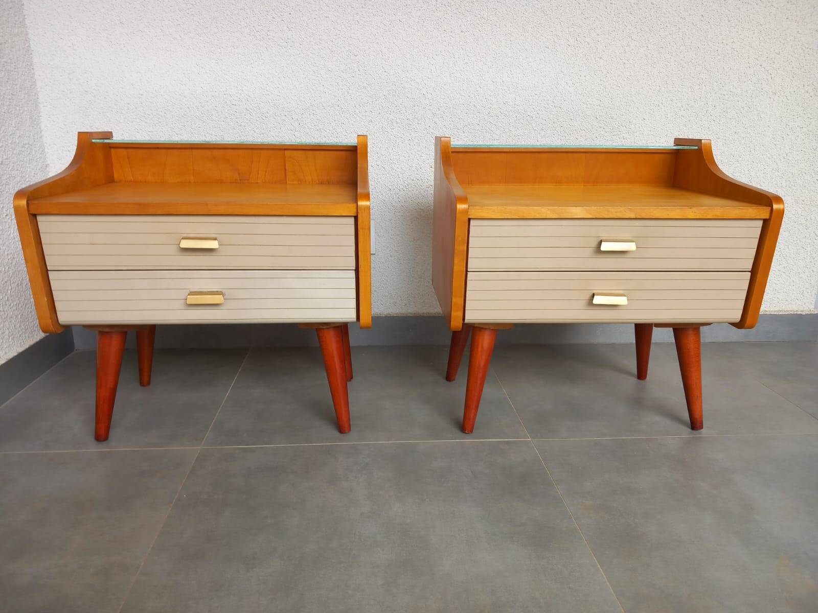 70s bedside tables Germany