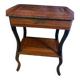 Occasional table marquetry