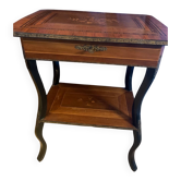 Table d’appoint marqueterie