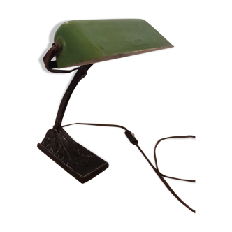 Banker business notary vintage lamp