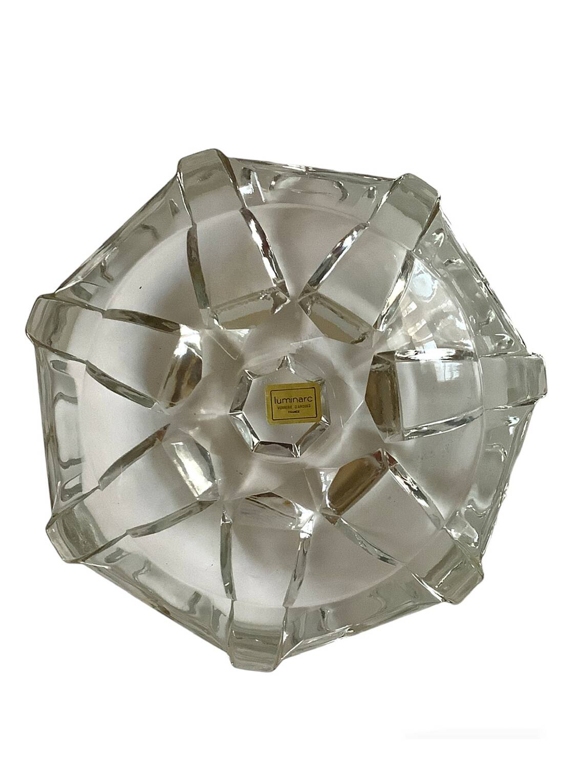 Vintage Luminarc ashtray