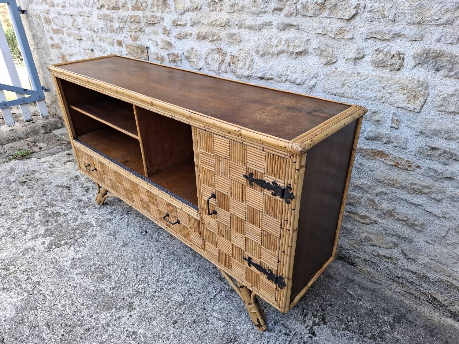 Bamboo sideboard