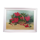 Oil painting on panel bouquet signed S. Lallement