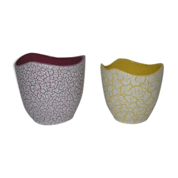 Pair of 50s pot-hide-and-seek