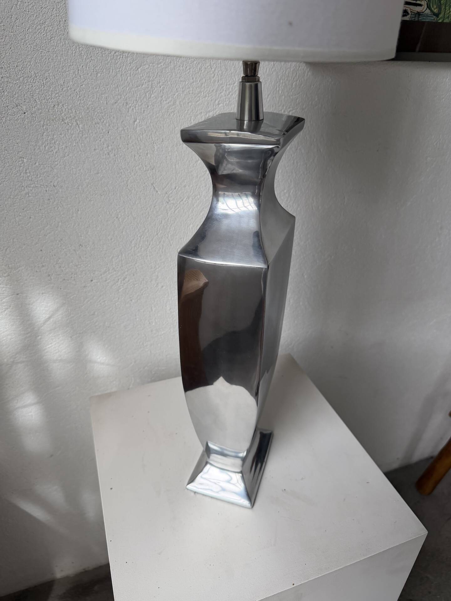 XL lamp made of aluminium 1980