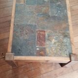 Slate coffee table
