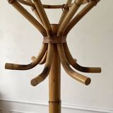 Rattan Parrot Coat Rack