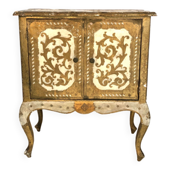 Commode ancienne italienne bois doré