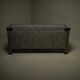 Maitland-Smith tessellated marble and brass sideboard 1980s
