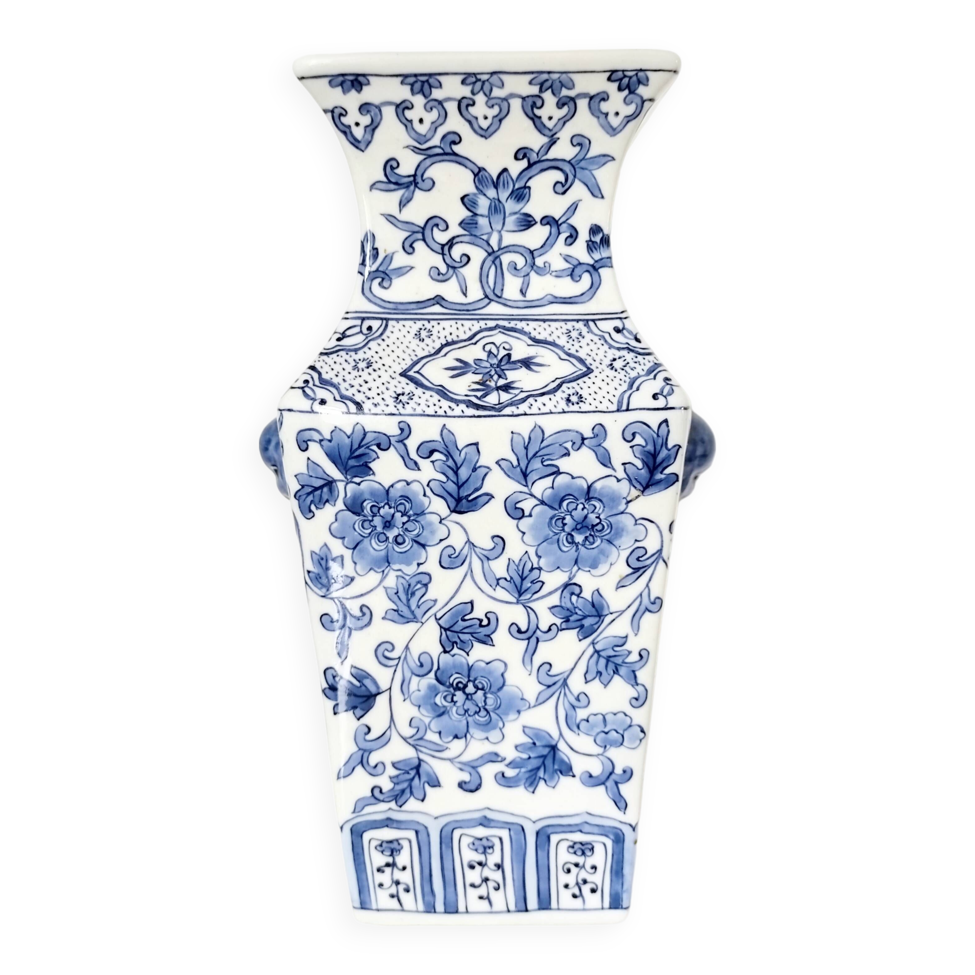 Recent hand-painted Chinese vase