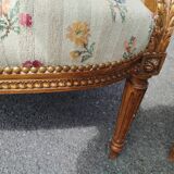 Paire de fauteuils anciens style louis xvi