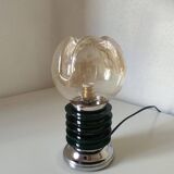 Space age chrome and plexiglass lamp from the 70s