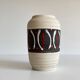 Handmade ceramic vase from the 1950s