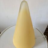 Lampe Teepee vintage en verre