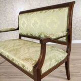 Late 19th Century English Walnut Furniture, Set of 5