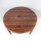 Table basse en palissandre conçue par Severin Hansen et fabriquée par Haslev Furniture