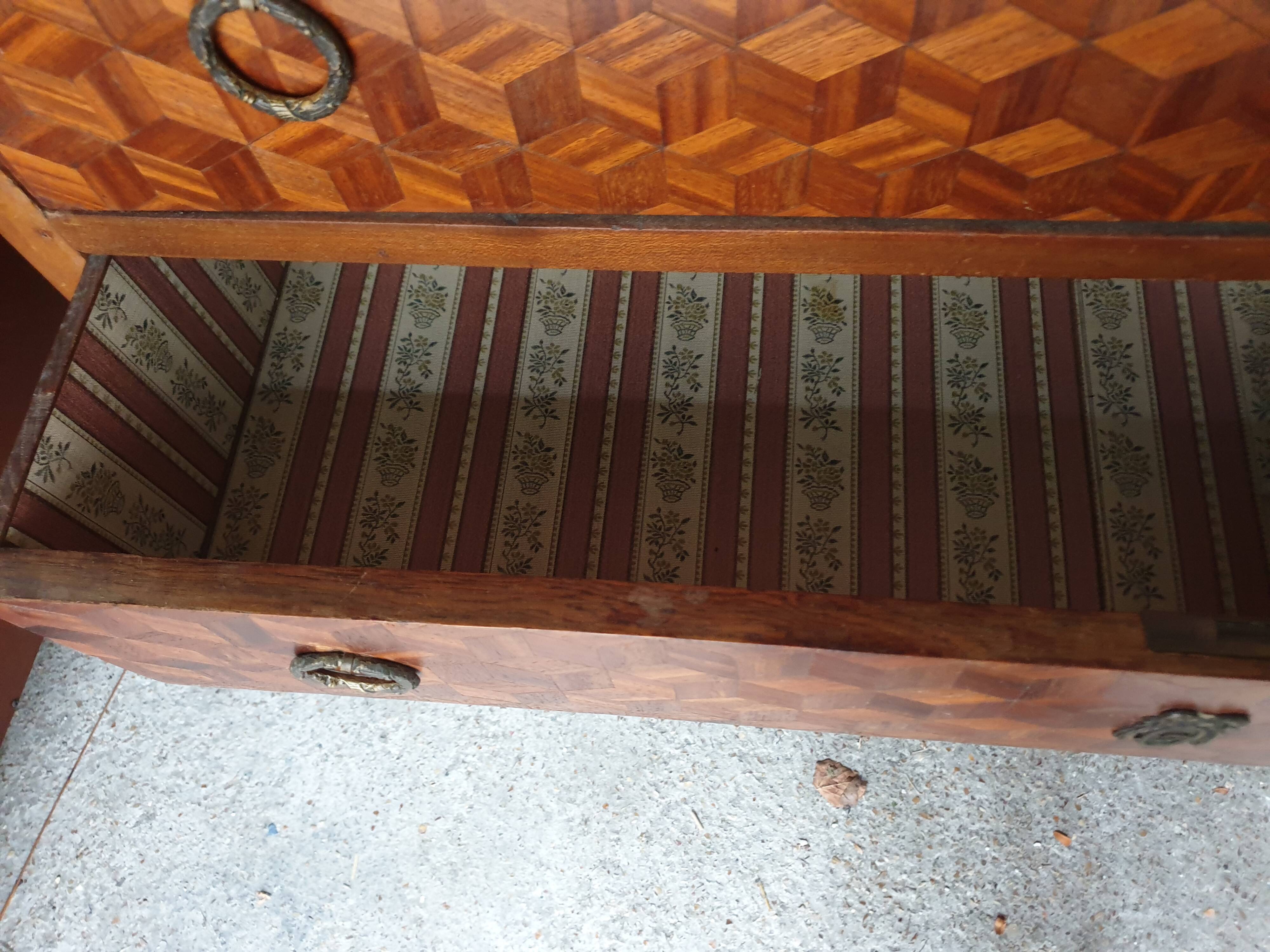 Commode louis xv transition