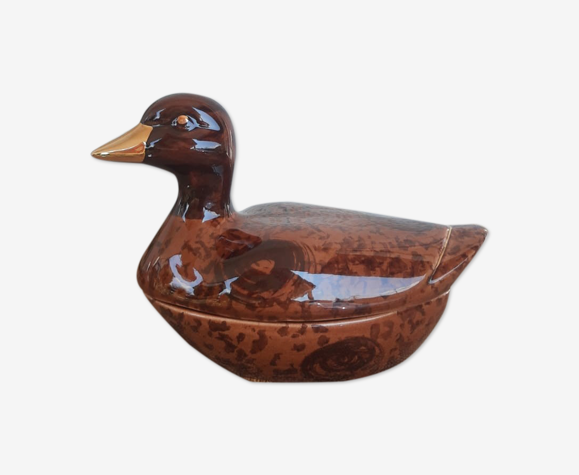 Boite canard Michel Caugant vintage