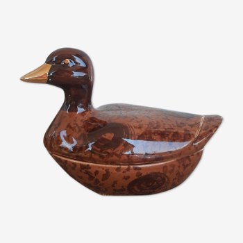 Vintage Michel Caugant Duck Box