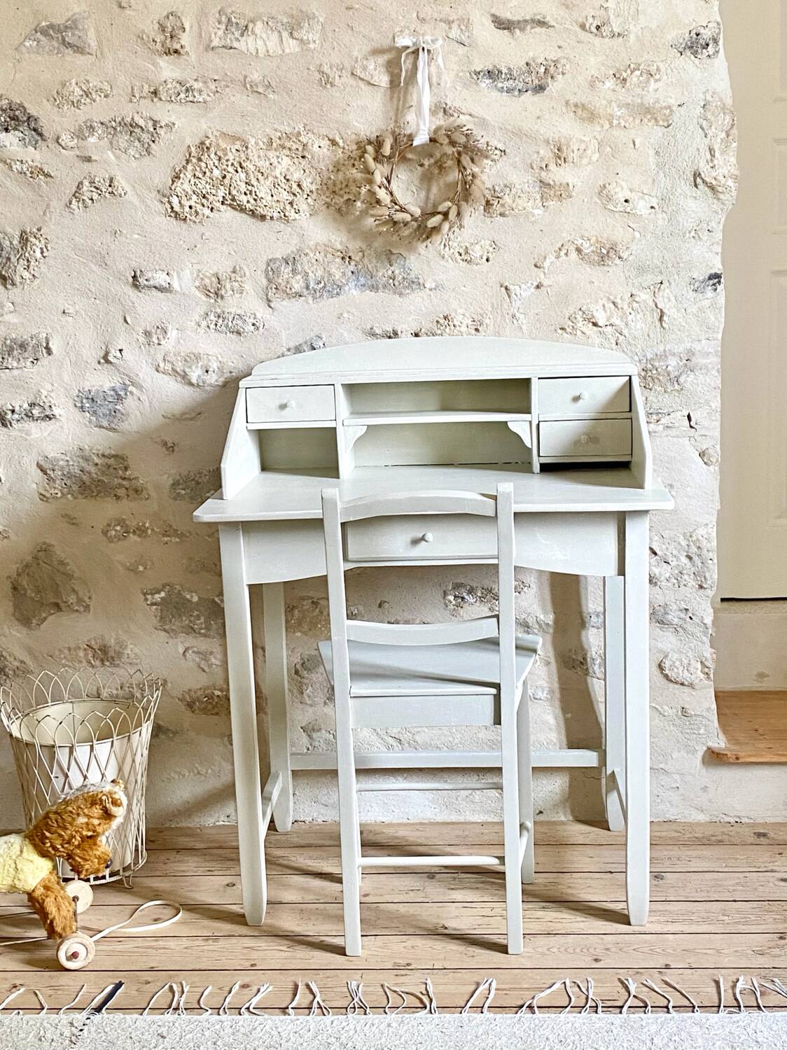 Children's desk and chair