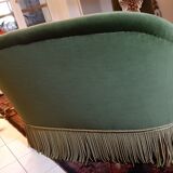 Green toad sofa