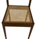 Vintage Teak Chair with Webbing - 1970s Design