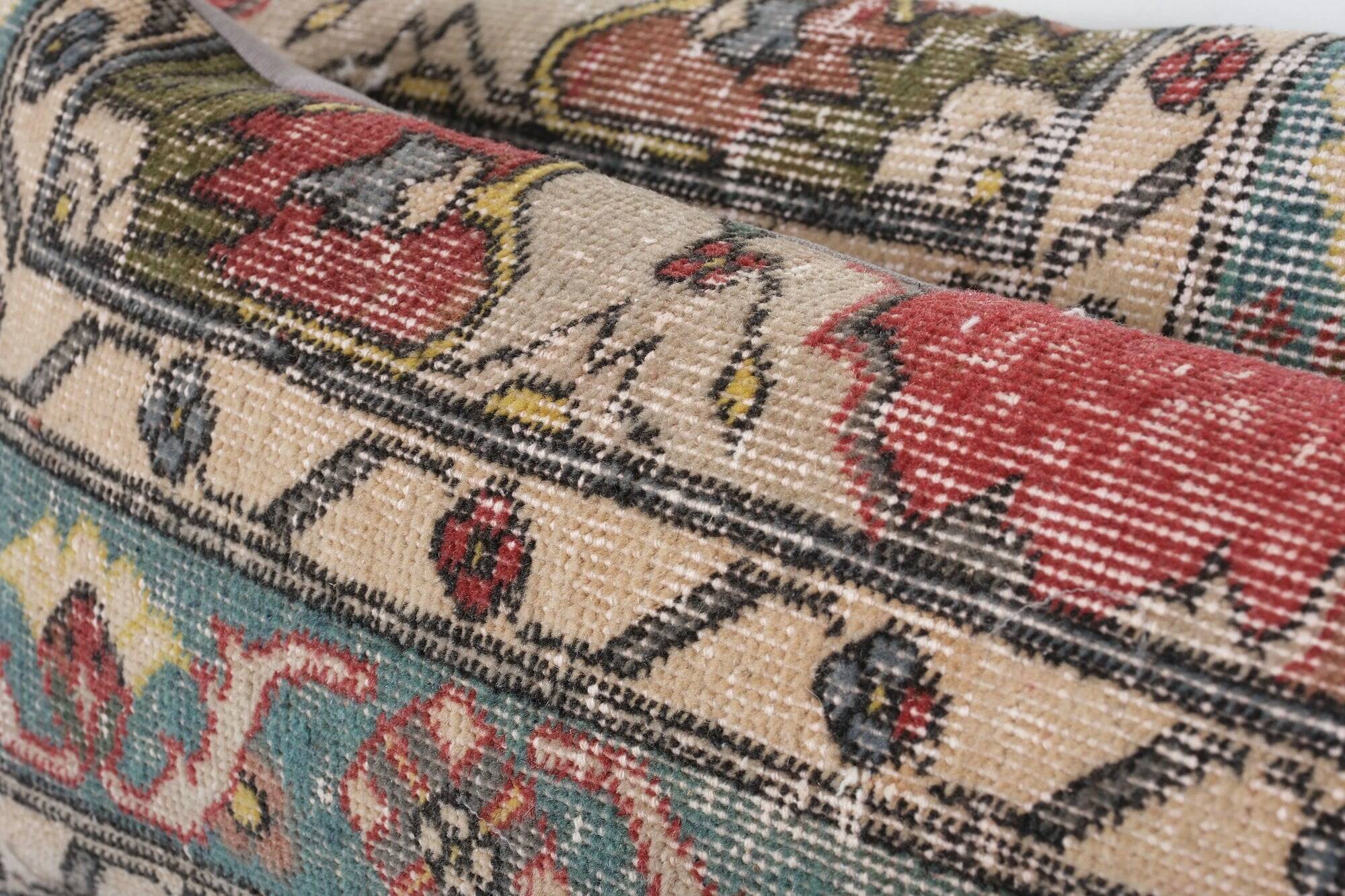 Set of 2 vintage Turkish cushion covers 30x89 cm