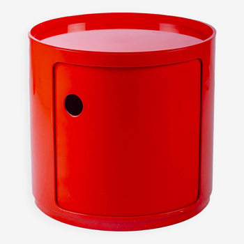 Red Tondi Componibili by Anna Castelli for KARTELL