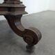 Walnut pot stand table