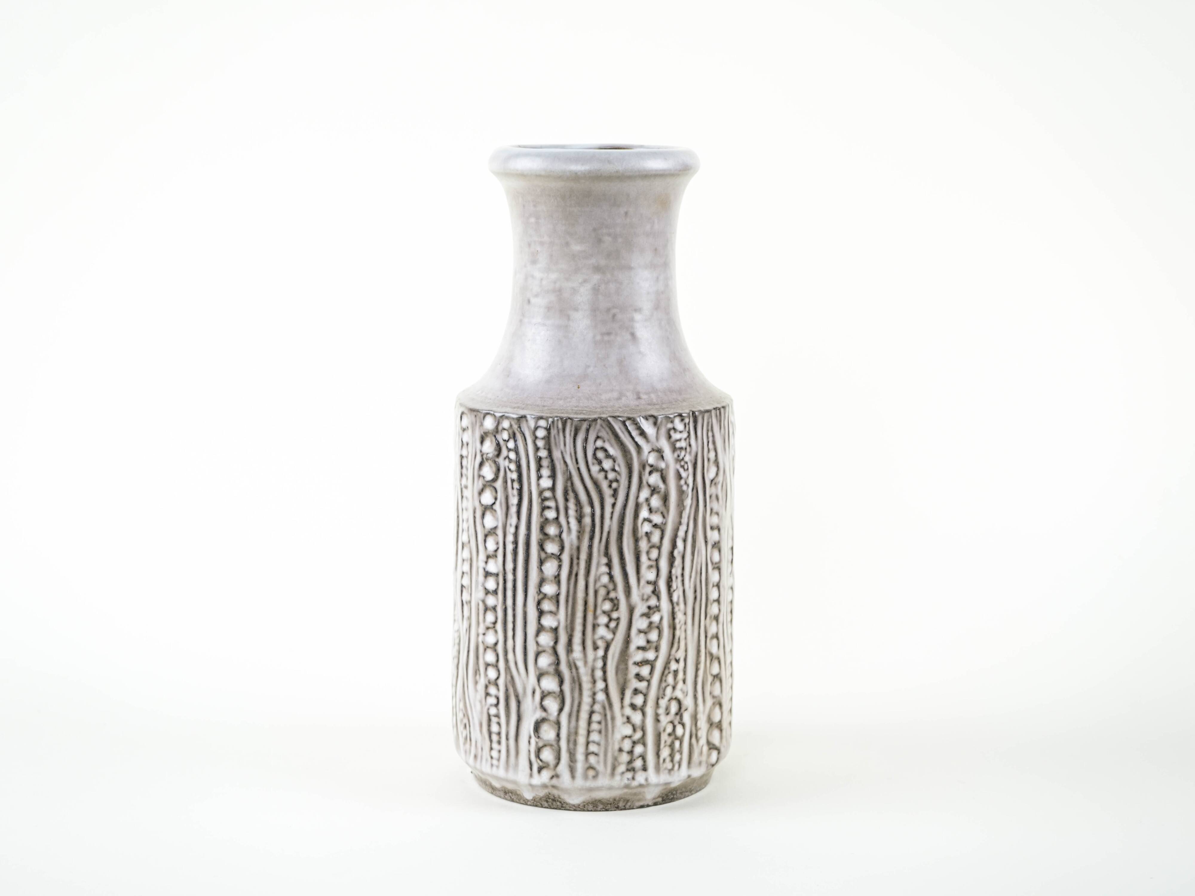 Ceramic vase, German design, 1970s, made in West Germany