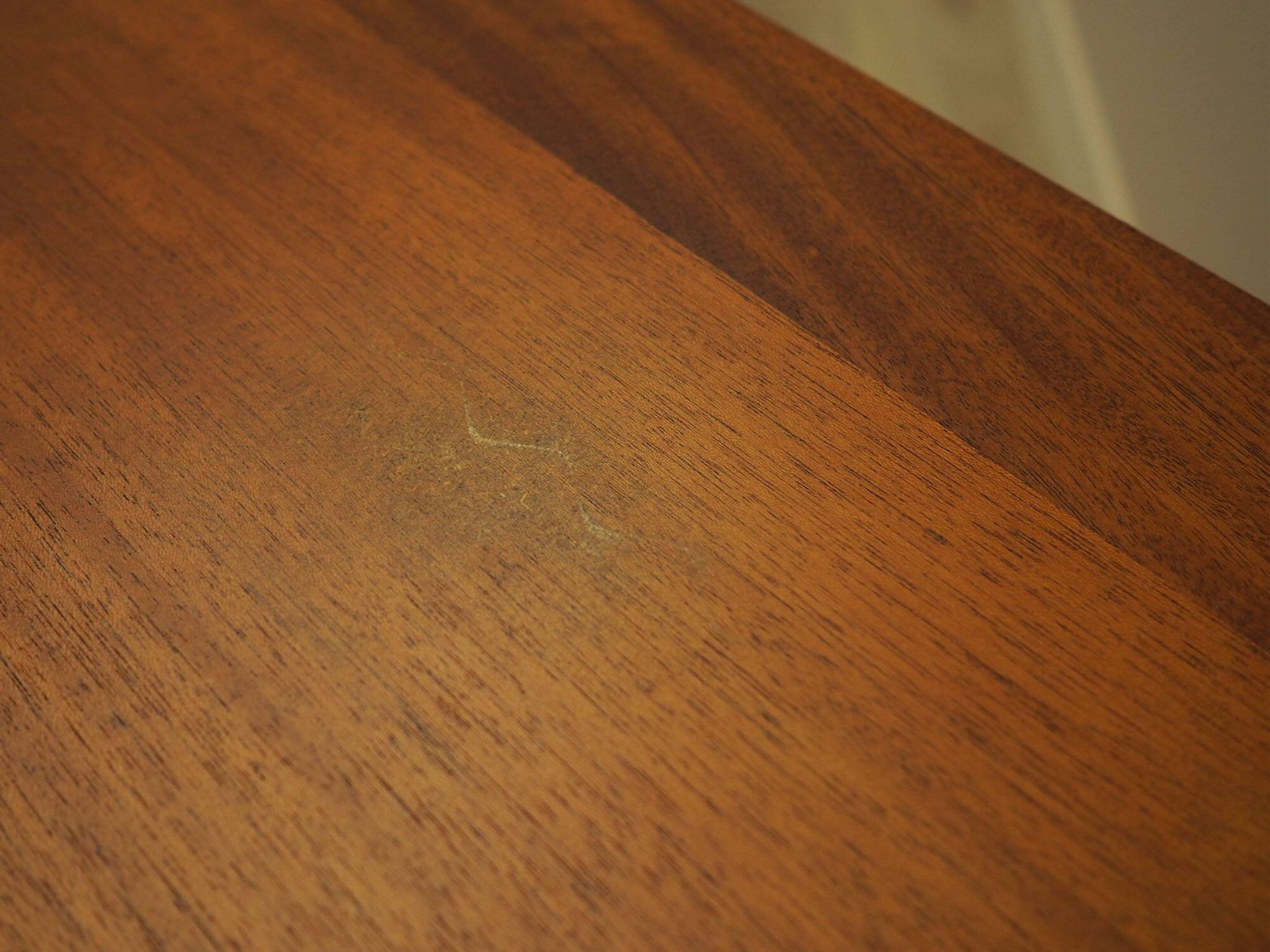 Teak desk by Jensen & Valeur for Munch, Denmark, 1960s.