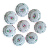 Assiettes à dessert Lunéville Keller et Guérin
